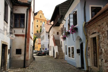 Cesky Krumlov, Çek Cumhuriyeti, miras Unesco tarihi kent.