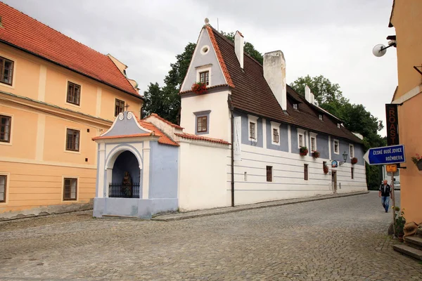 Cidade Velha em Cesky Krumlov, Czechia, Heritage Unesco . — Fotografia de Stock