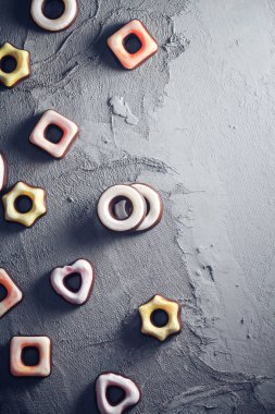 Festival arka plan renkli buzlu tanımlama bilgileri