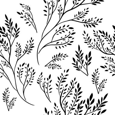 Kusursuz arka plan tek renkli çiçeklerdir. Vektör