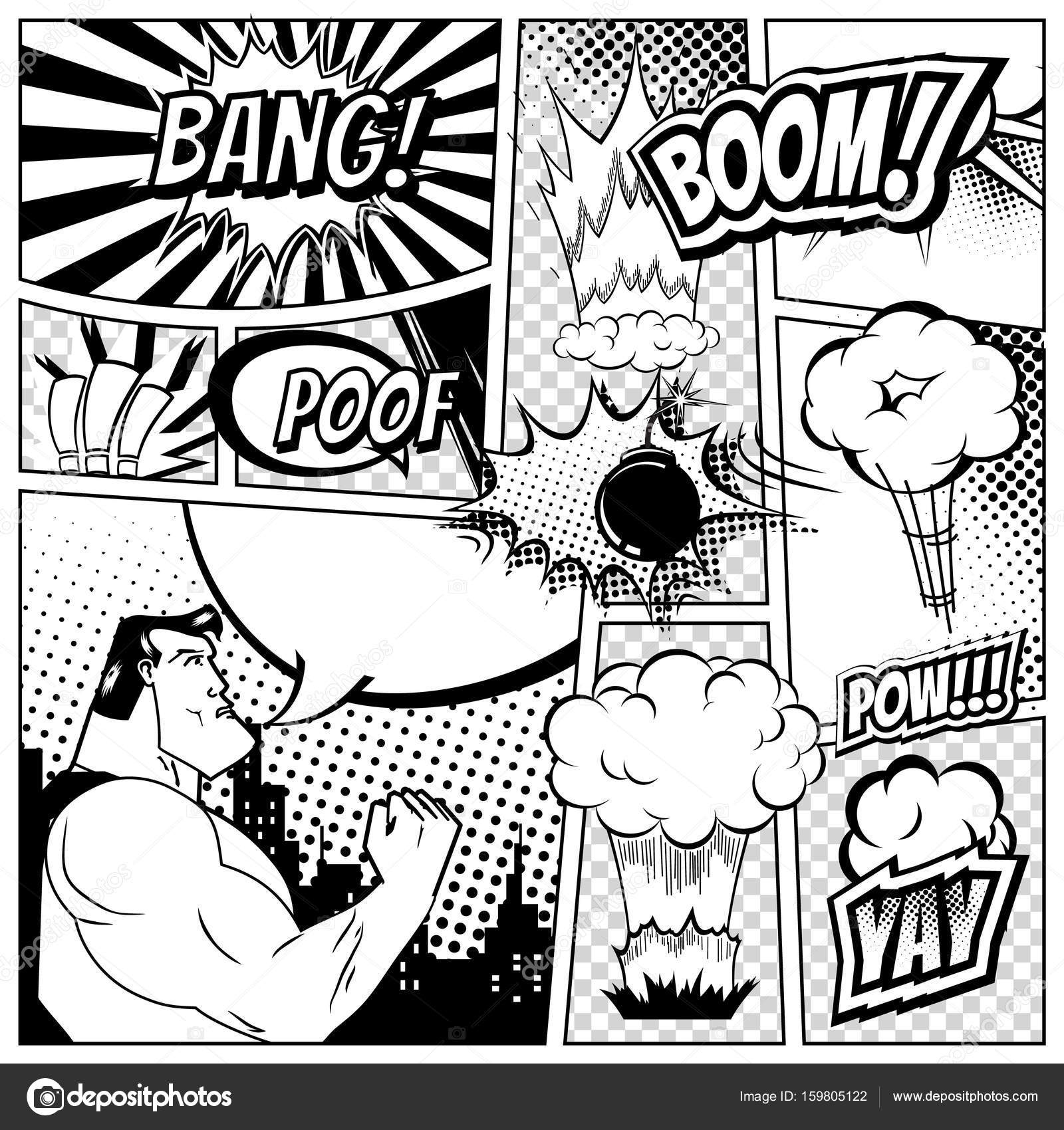 Bolhas De Palavras De Super Herois Para Imprimir