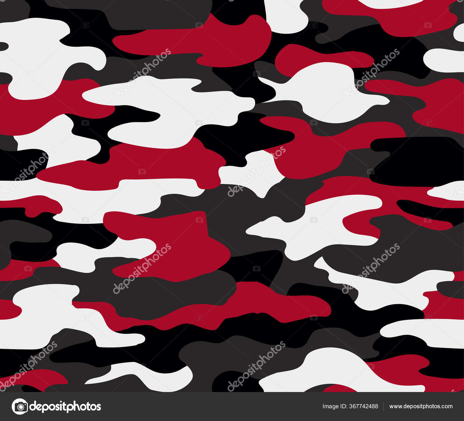 Red And Black Camo Background