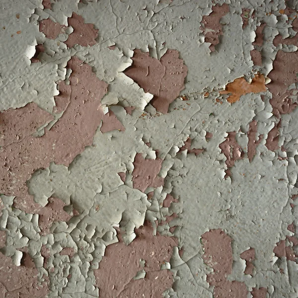 Wide Angle View Old Wall Abandoned Factory Building — Stock Photo, Image