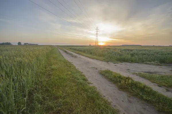 Блакитне Небо Природні Хмари Серія Природи — стокове фото