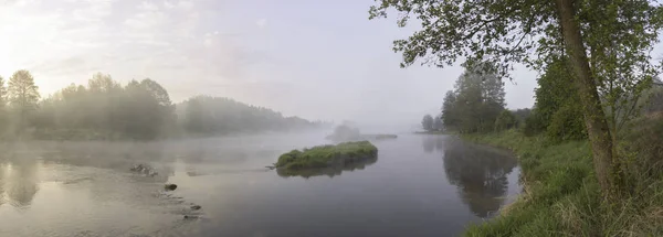 Landschaft Mit Natürlichem Fluss Naturserie — Stockfoto