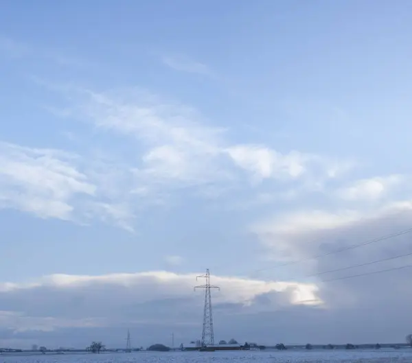 Blå Himmel Naturliga Moln Natur Serien — Stockfoto