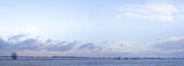 Cielo Blu Nuvole Naturali Serie Natura — Foto Stock