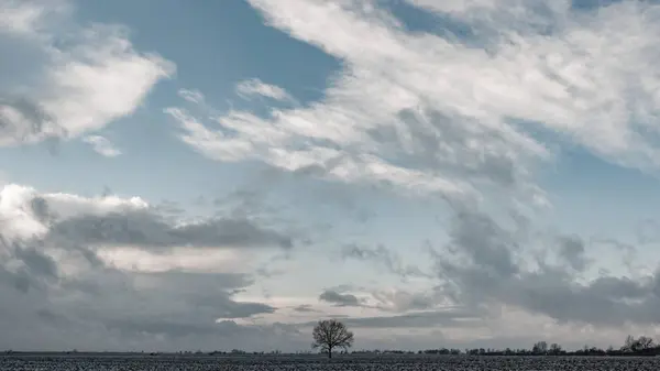 Μπλε Του Ουρανού Φυσικές Σύννεφα Φύση Σειρά — Φωτογραφία Αρχείου