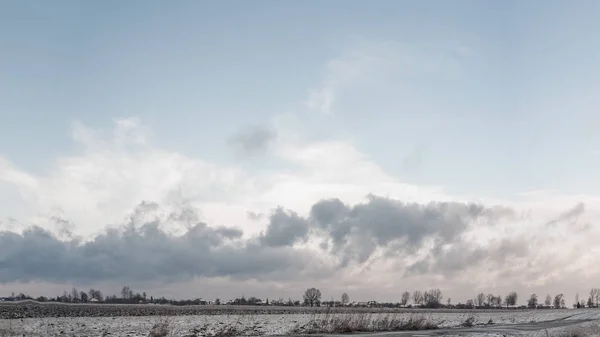 Céu Azul Nuvens Naturais Série Natureza — Fotografia de Stock