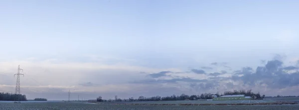 Céu Azul Nuvens Naturais Série Natureza — Fotografia de Stock