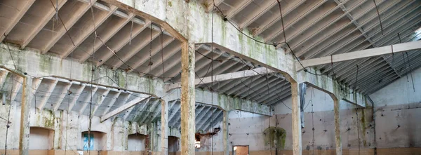 Ruins Very Heavily Polluted Industrial Factory Industrial Series — Stock Photo, Image