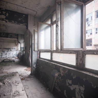 kalıntılar endüstriyel fabrika