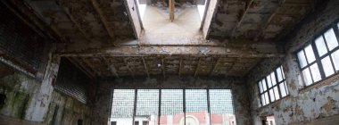 kalıntılar endüstriyel fabrika