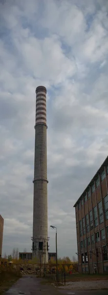 Rovine fabbrica industriale — Foto Stock