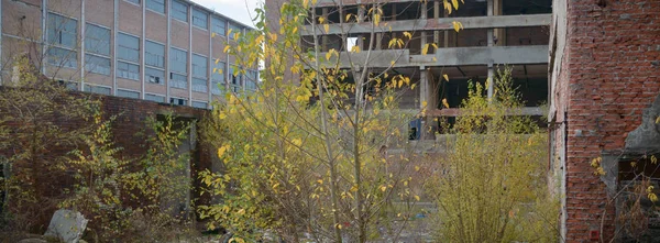 Kalıntılar endüstriyel fabrika — Stok fotoğraf