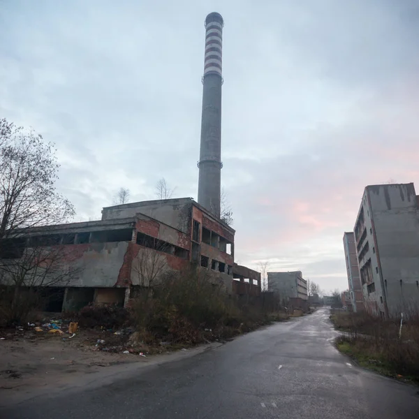 오래 된 산업 공장 — 스톡 사진