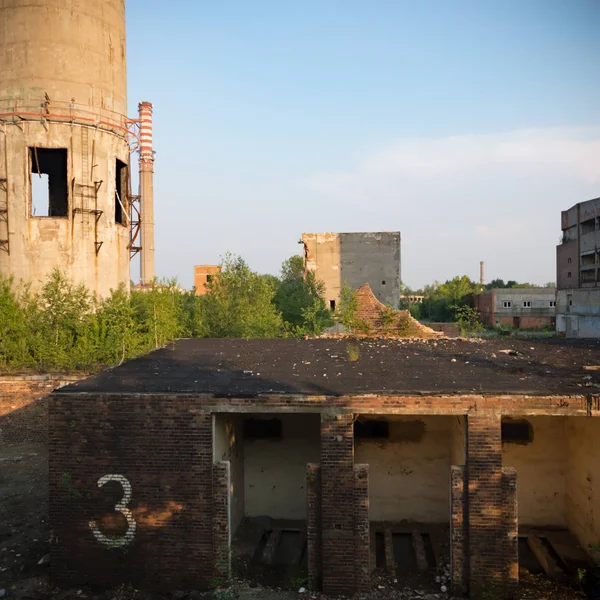 Vecchia fabbrica industriale — Foto Stock