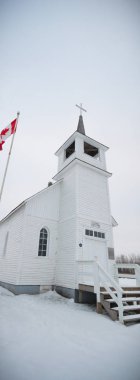 Güneşli bir günde binanın tarihi mimarisi