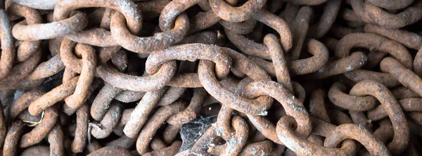 Cadenas Son Solo Tan Fuertes Como Eslabón Más Débil Serie — Foto de Stock