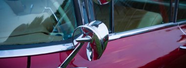 sarı ve yeşil bitkiler arasında gümüş renkli araba