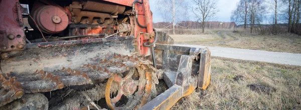 Große Schwere Baumaschinen Industrielle Serien — Stockfoto