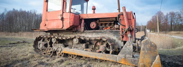 Руины Сильно Загрязненного Промышленного Завода Промышленная Серия — стоковое фото