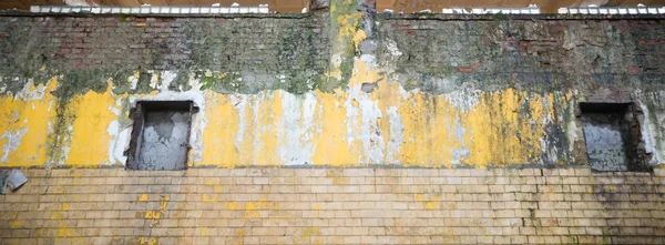 Ruïnes Van Een Zeer Sterk Vervuilde Industriële Fabriek Industriële Series — Stockfoto