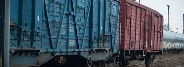 View Railway Track Sunny Day — Stock Photo, Image