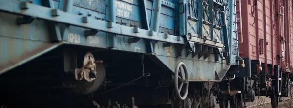 Vista Della Ferrovia Una Giornata Sole — Foto Stock