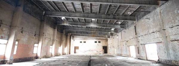 Ruins Very Heavily Polluted Industrial Factory Industrial Series — Stock Photo, Image