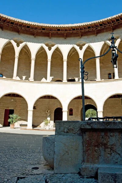 Bellver Castle courtyard