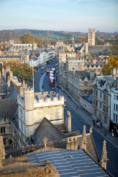 High street em Oxford — Fotografia de Stock