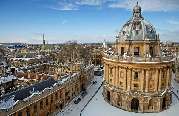 Radcliffe Camera and Lincoln and Exeter College — Stock Photo, Image