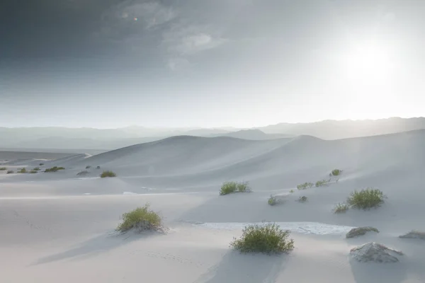 Widok ładnych wydm w Parku Narodowym Sands Dunes — Zdjęcie stockowe