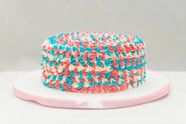 Colored, beutiful cake — Stock Photo, Image