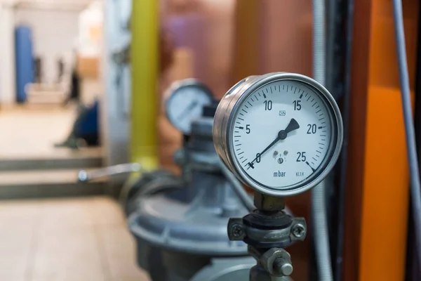 Měřidlo tlaku plynu — Stock fotografie