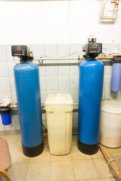 Industrielle Wasseraufbereitungsanlage — Stockfoto