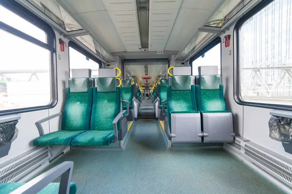 The interior of the train — Stock Photo, Image