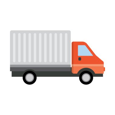 Teslimat kamyonu taşıma.