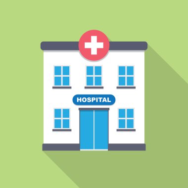 Hastane Binası Simgesi