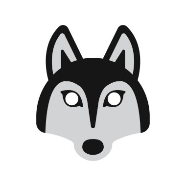 köpek husky maskesi