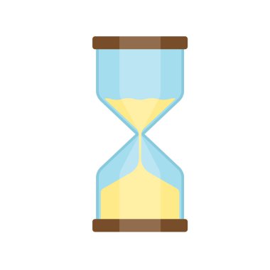 kum saati simgesi vektör