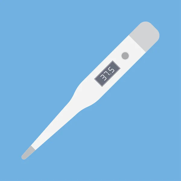 Digitális hőmérő, orvosi vizsgálatra — Stock Vector