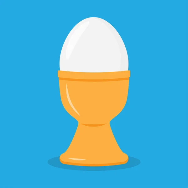 Huevo en una taza . — Archivo Imágenes Vectoriales