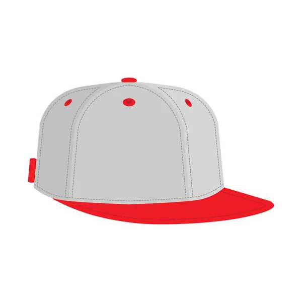 Хіп-хоп або репер бейсбольна шапка — стоковий вектор