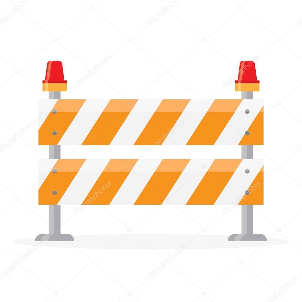 road barrier, barricade