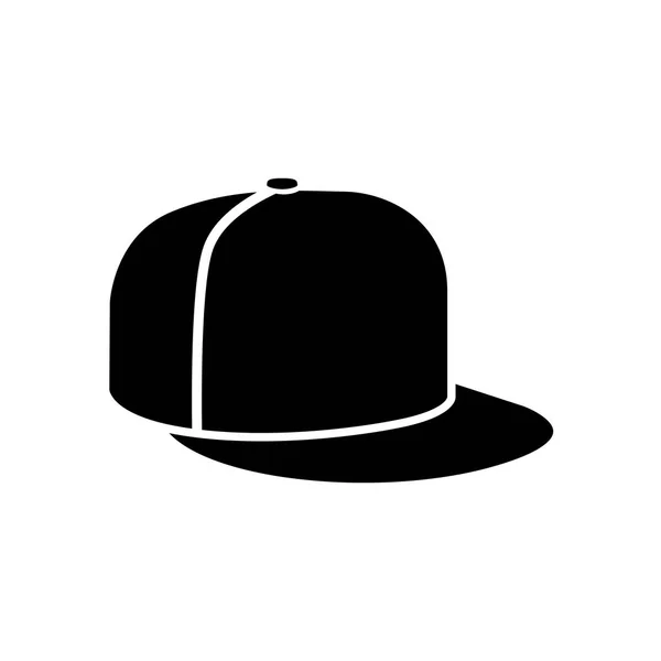 Rap cap ikona — Stockový vektor