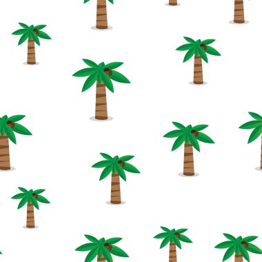 palmiye ağacı seamless modeli