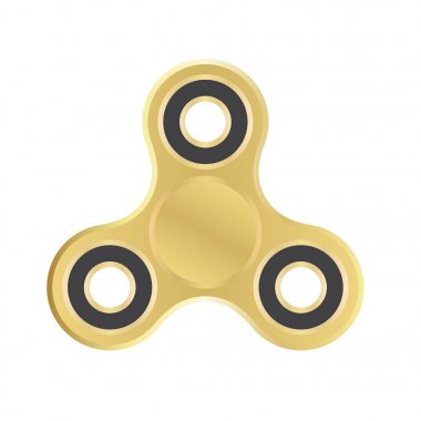 Altın topluca spinner simgesi