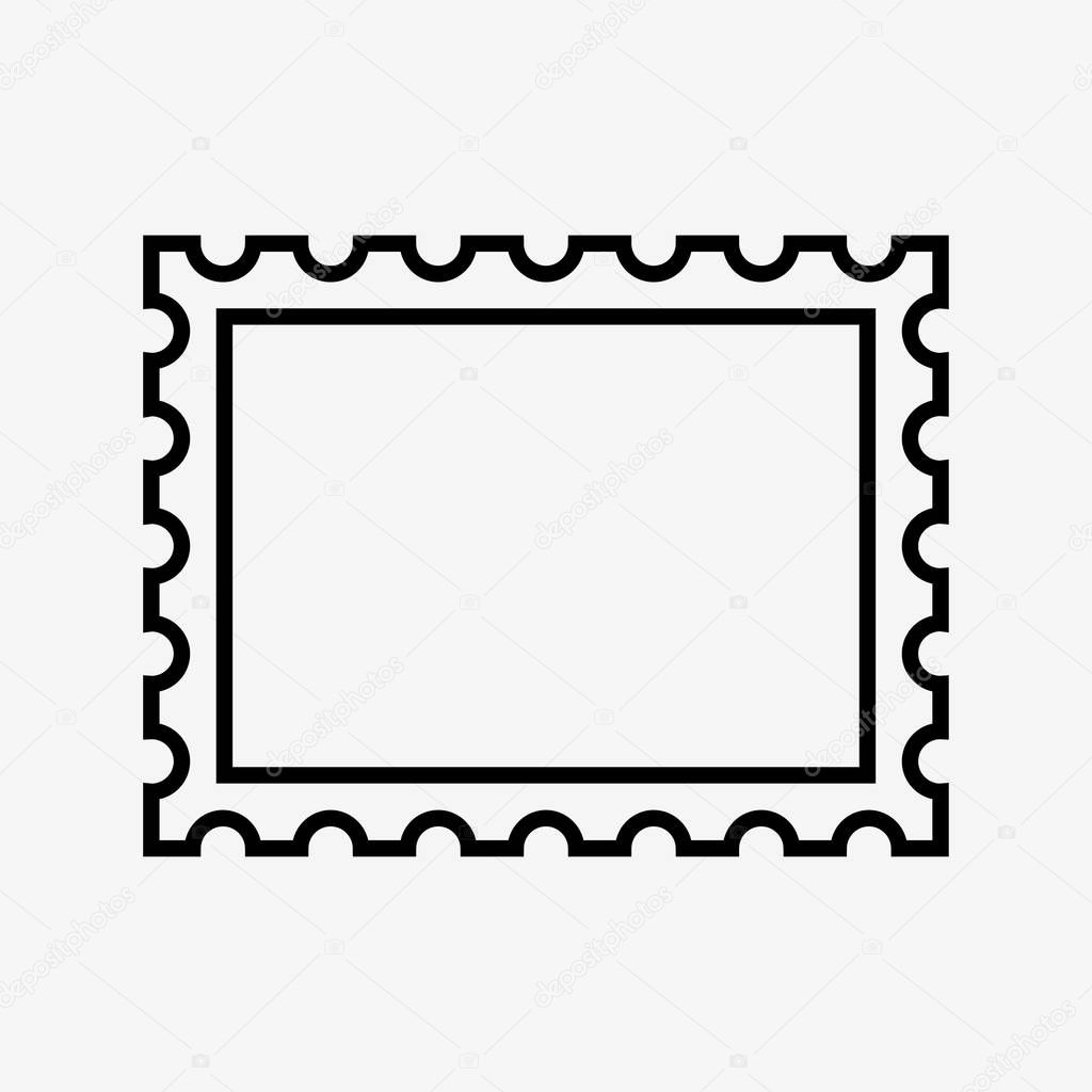 postage stamp icon